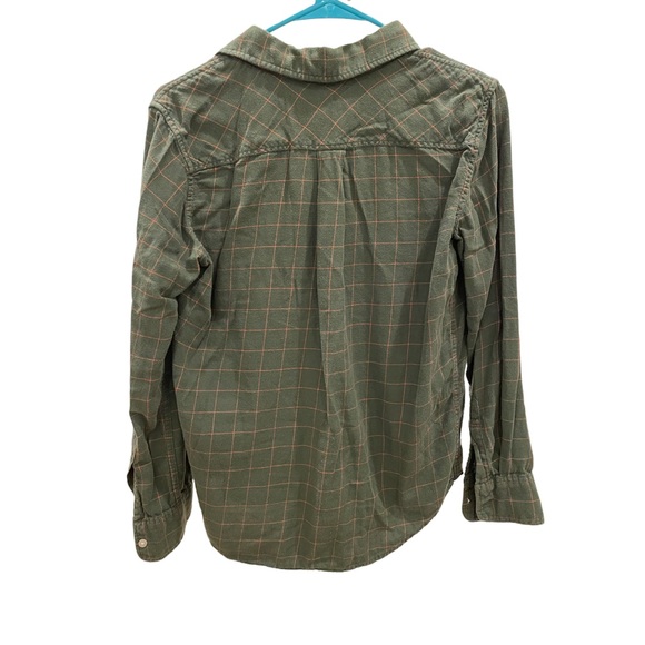 !! BUNDLE !! 2button down shirt / Uniqlo / size M / green, light blue - Picture 3 of 5